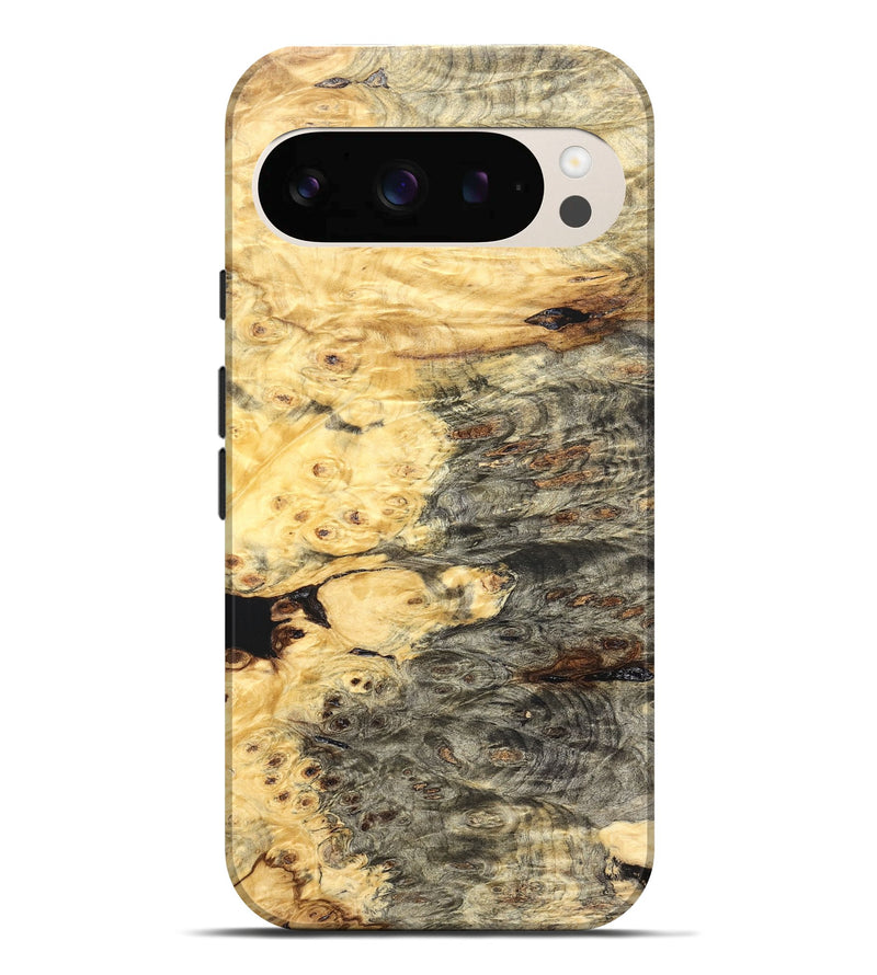 Pixel 10 Pro XL Wood Live Edge Phone Case - Carie (Solid Wood, 826313)