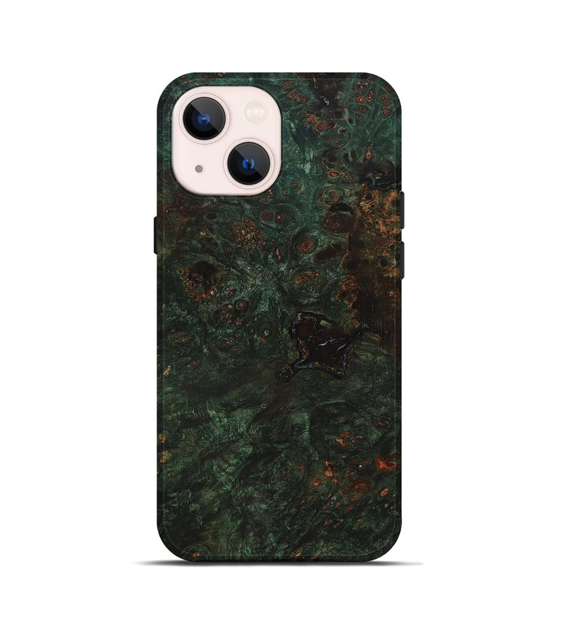 iPhone 13 mini Wood Live Edge Phone Case - Normand (Solid Wood, 826314)
