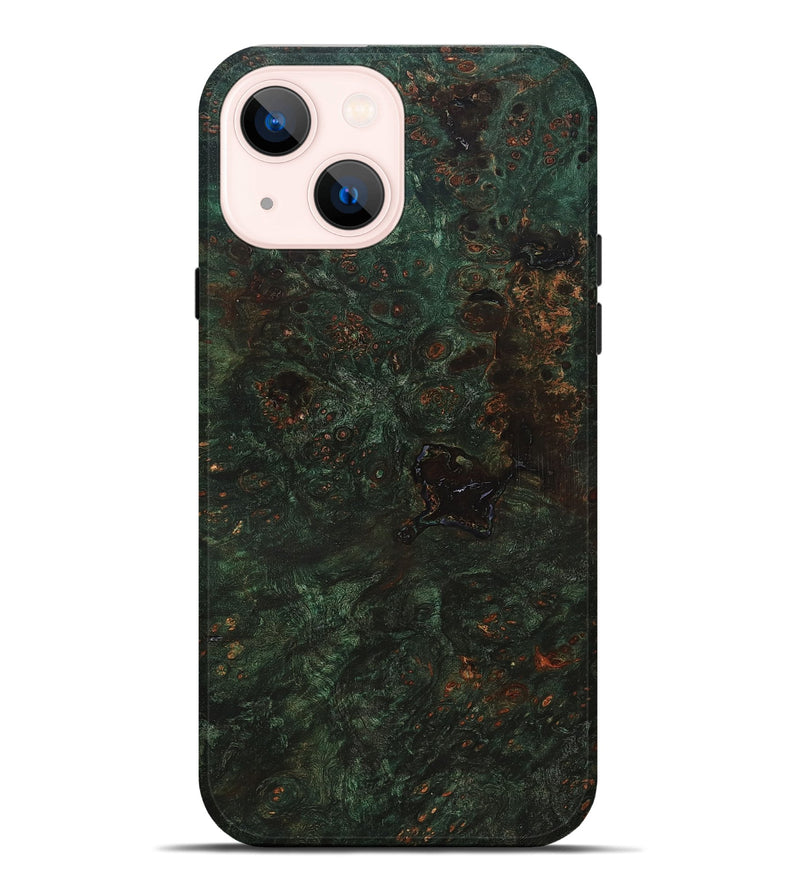 iPhone 14 Plus Wood Live Edge Phone Case - Normand (Solid Wood, 826314)