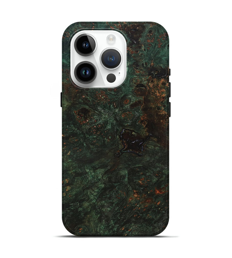 iPhone 15 Pro Wood Live Edge Phone Case - Normand (Solid Wood, 826314)