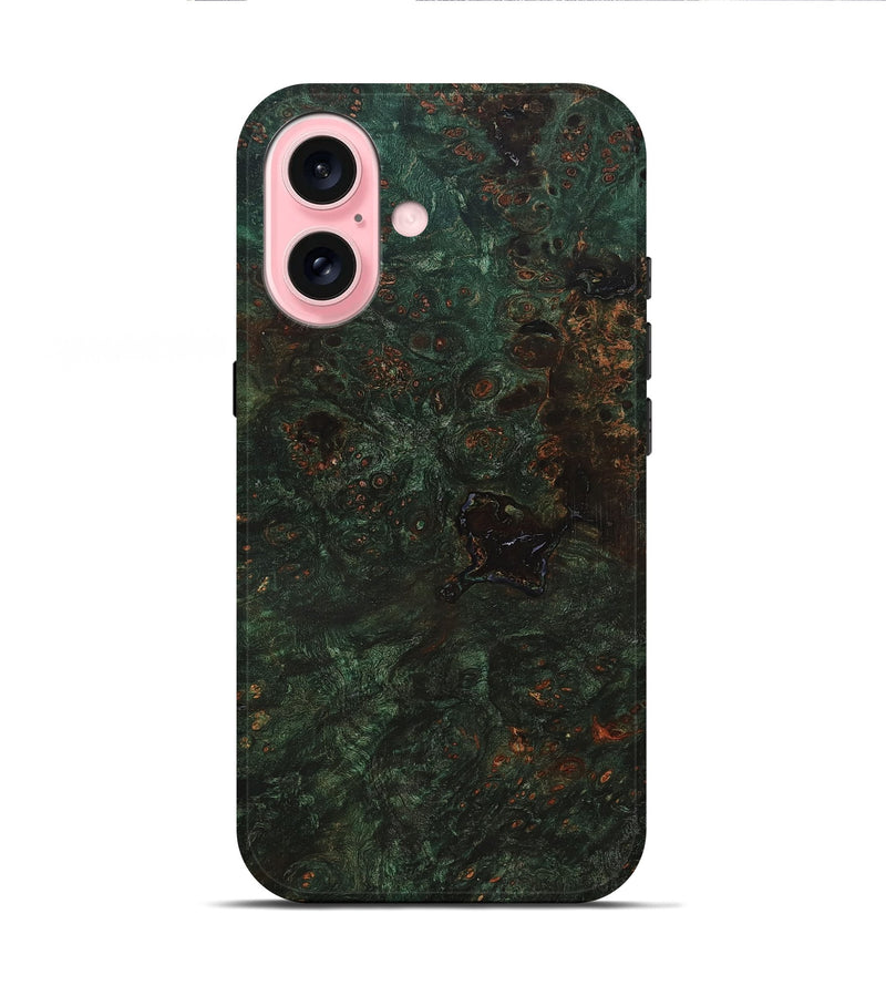 iPhone 16 Wood Live Edge Phone Case - Normand (Solid Wood, 826314)