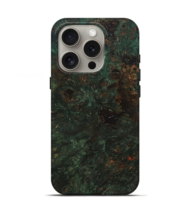 iPhone 16 Pro Wood Live Edge Phone Case - Normand (Solid Wood, 826314)