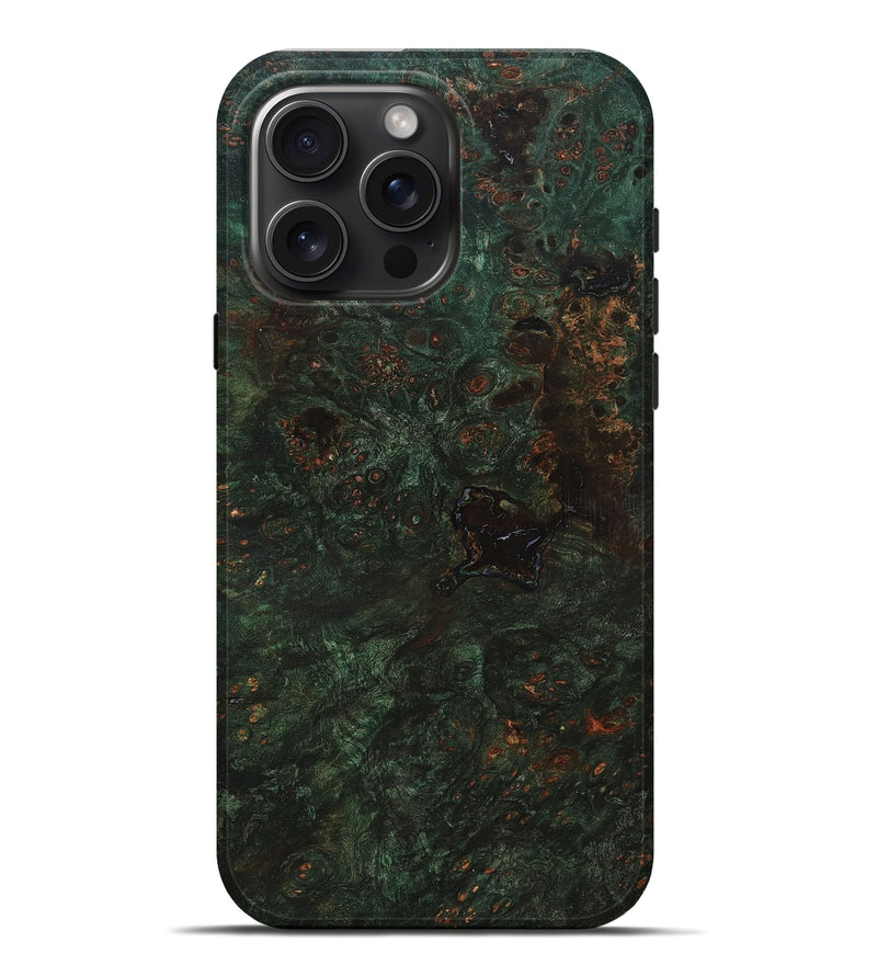 iPhone 16 Pro Max Wood Live Edge Phone Case - Normand (Solid Wood, 826314)