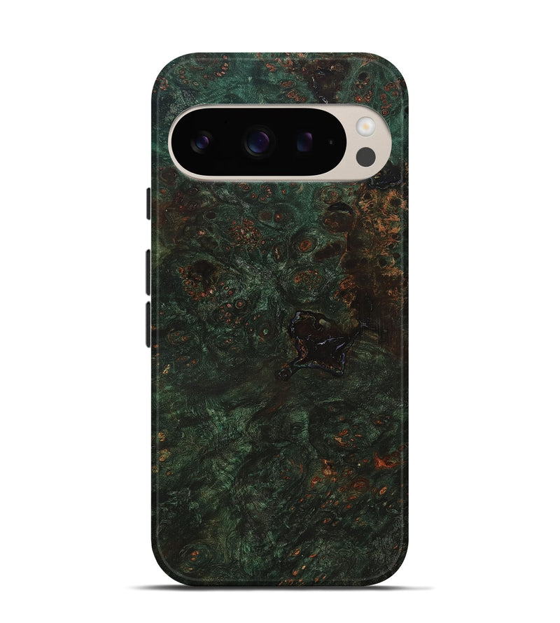 Pixel 9 Pro Wood Live Edge Phone Case - Normand (Solid Wood, 826314)