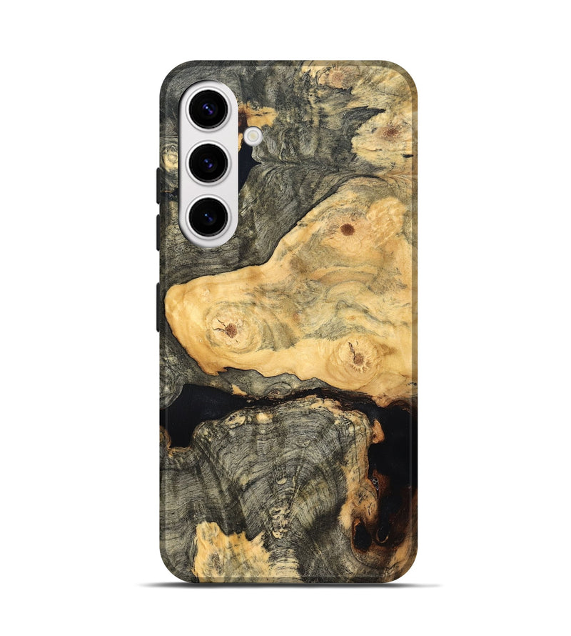 Galaxy S25 Wood Live Edge Phone Case - Solana (Solid Wood, 826315)