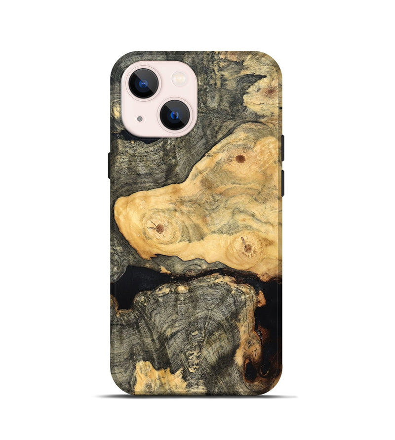iPhone 13 mini Wood Live Edge Phone Case - Solana (Solid Wood, 826315)