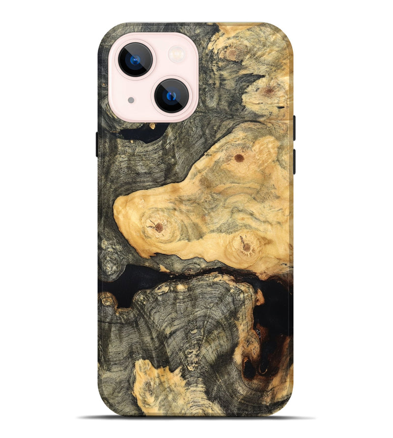 iPhone 14 Plus Wood Live Edge Phone Case - Solana (Solid Wood, 826315)