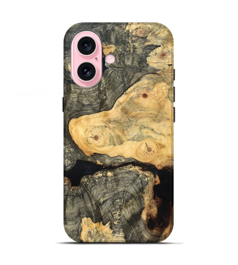 iPhone 17 Wood Live Edge Phone Case - Solana (Solid Wood, 826315)