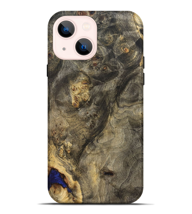iPhone 14 Plus Wood Live Edge Phone Case - Naya (Solid Wood, 826316)