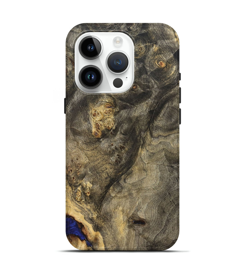 iPhone 15 Pro Wood Live Edge Phone Case - Naya (Solid Wood, 826316)