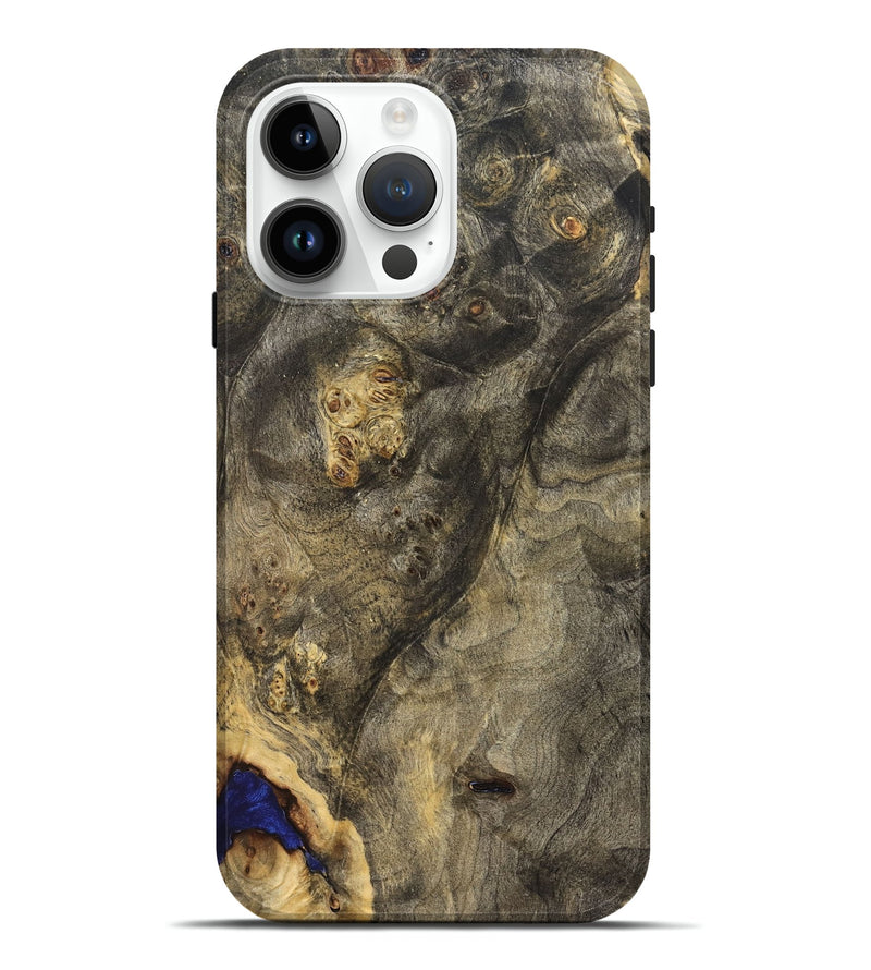 iPhone 15 Pro Max Wood Live Edge Phone Case - Naya (Solid Wood, 826316)