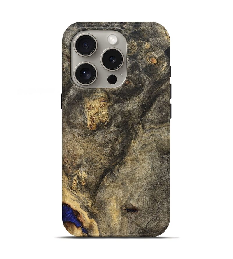 iPhone 16 Pro Wood Live Edge Phone Case - Naya (Solid Wood, 826316)