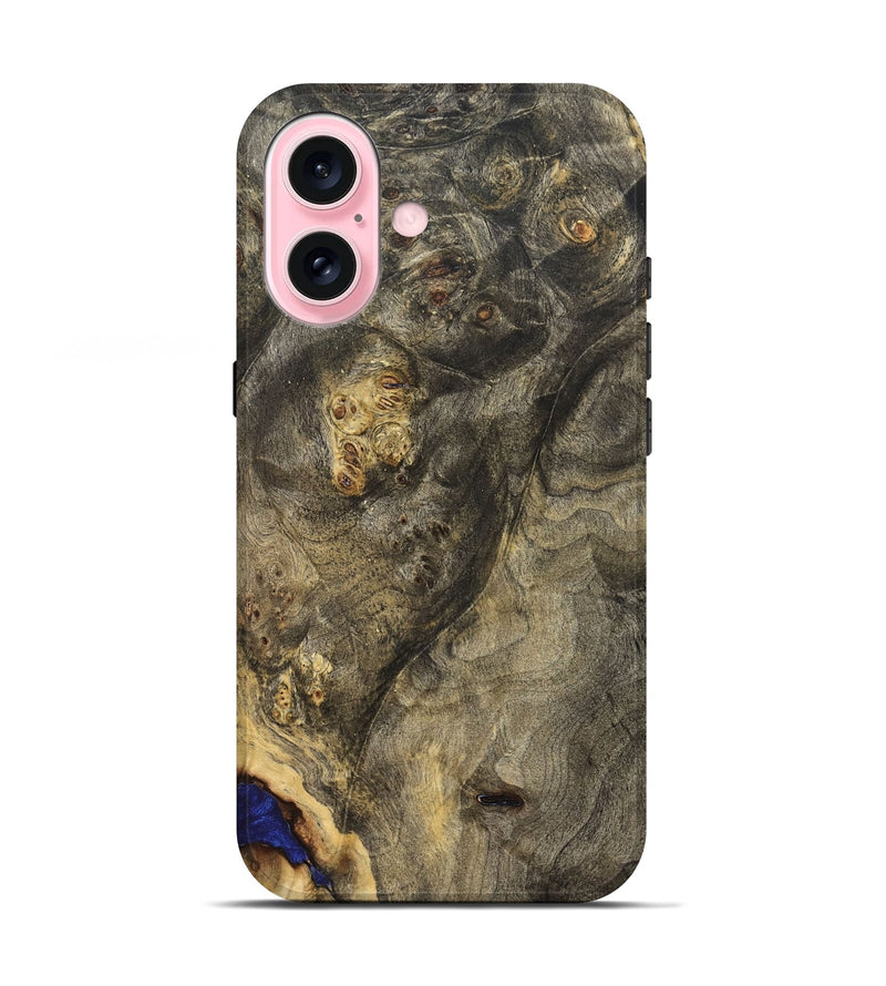 iPhone 17 Wood Live Edge Phone Case - Naya (Solid Wood, 826316)