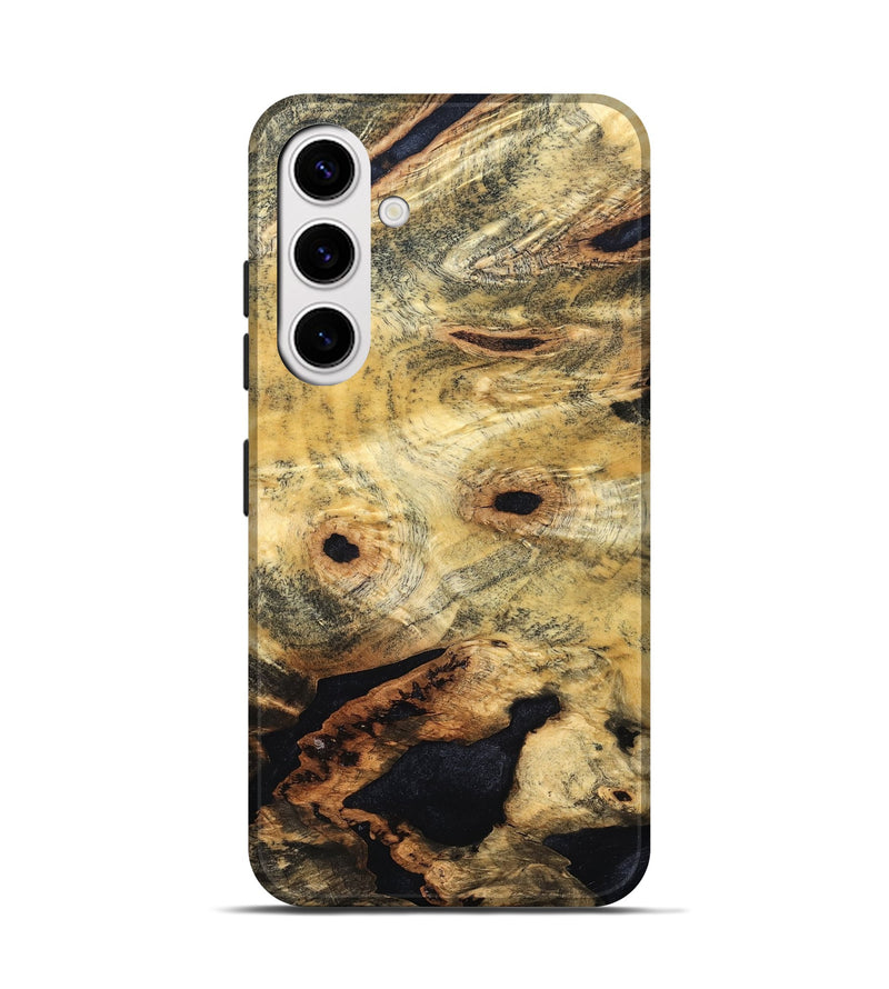 Galaxy S25 Wood Live Edge Phone Case - Latonya (Solid Wood, 826317)