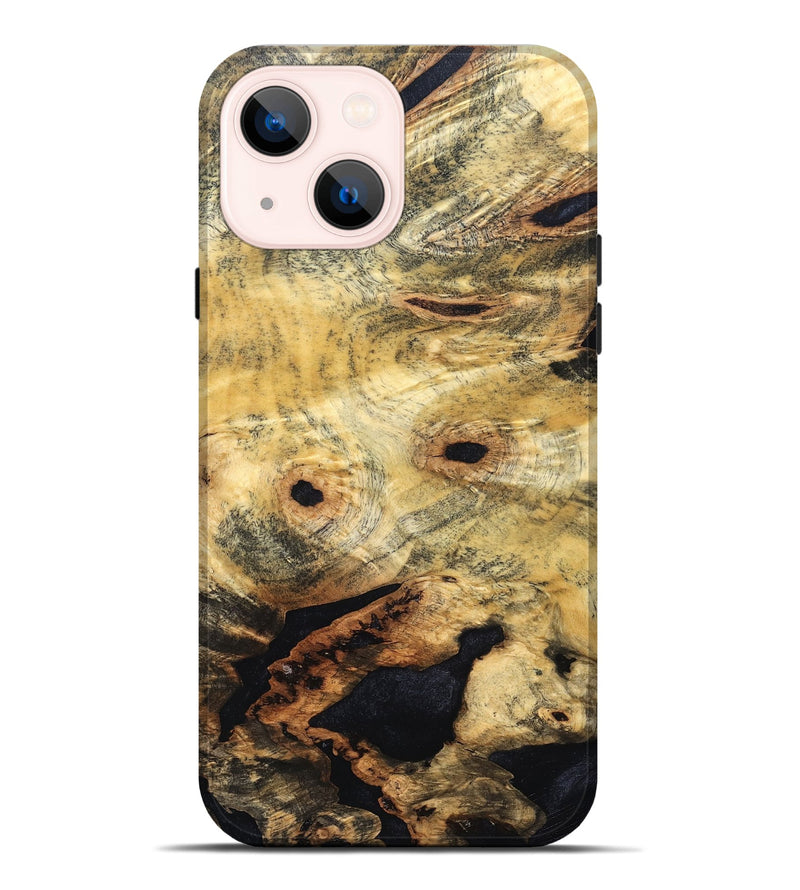iPhone 14 Plus Wood Live Edge Phone Case - Latonya (Solid Wood, 826317)