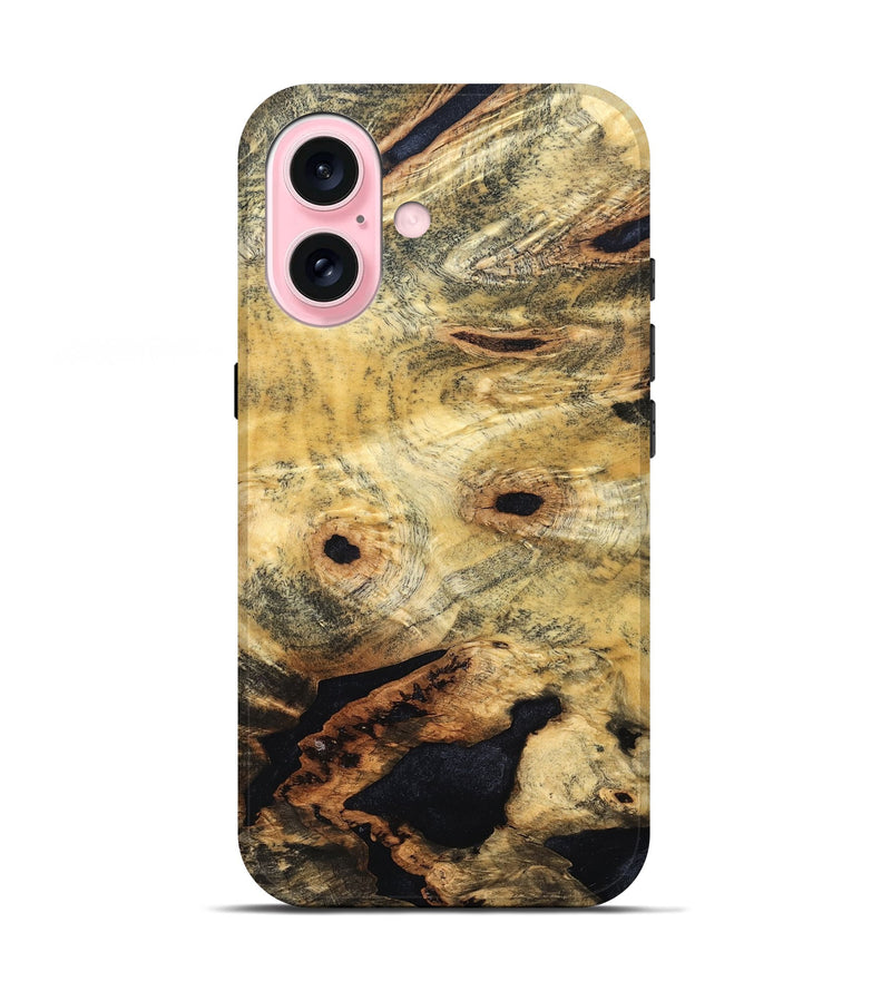 iPhone 17 Wood Live Edge Phone Case - Latonya (Solid Wood, 826317)