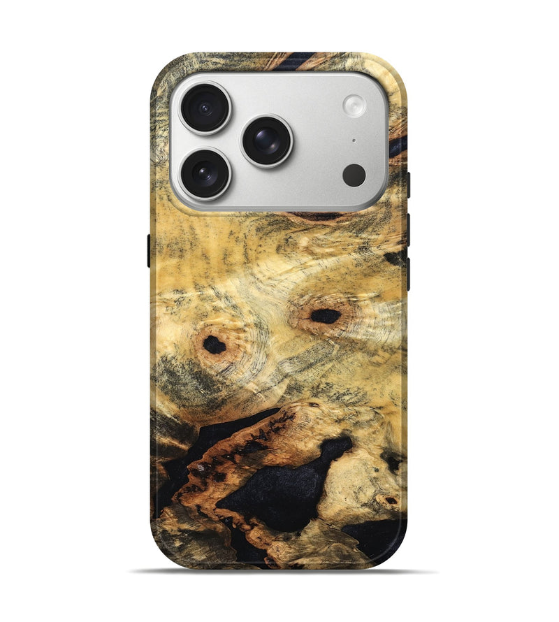 iPhone 17 Pro Wood Live Edge Phone Case - Latonya (Solid Wood, 826317)