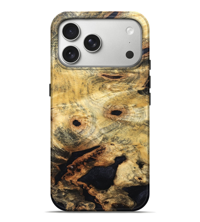 iPhone 17 Pro Max Wood Live Edge Phone Case - Latonya (Solid Wood, 826317)