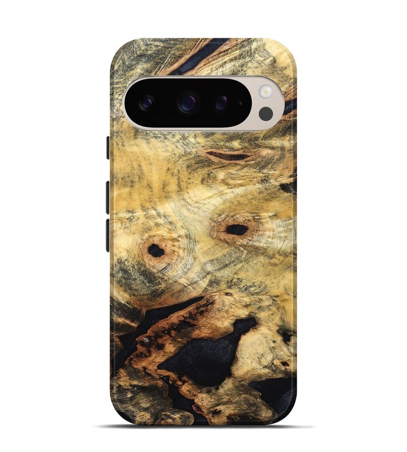 Pixel 9 Wood Live Edge Phone Case - Latonya (Solid Wood, 826317)