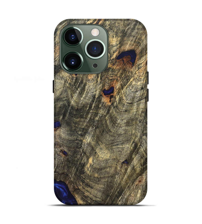 iPhone 13 Pro Wood Live Edge Phone Case - Kim (Solid Wood, 826318)