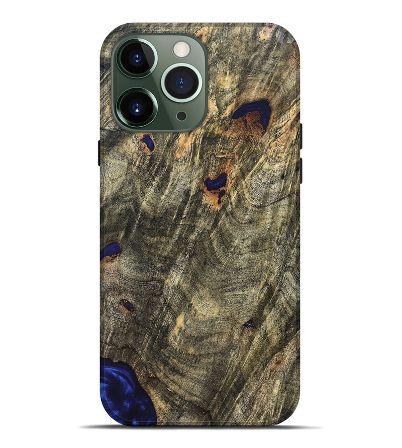 iPhone 13 Pro Max Wood Live Edge Phone Case - Kim (Solid Wood, 826318)