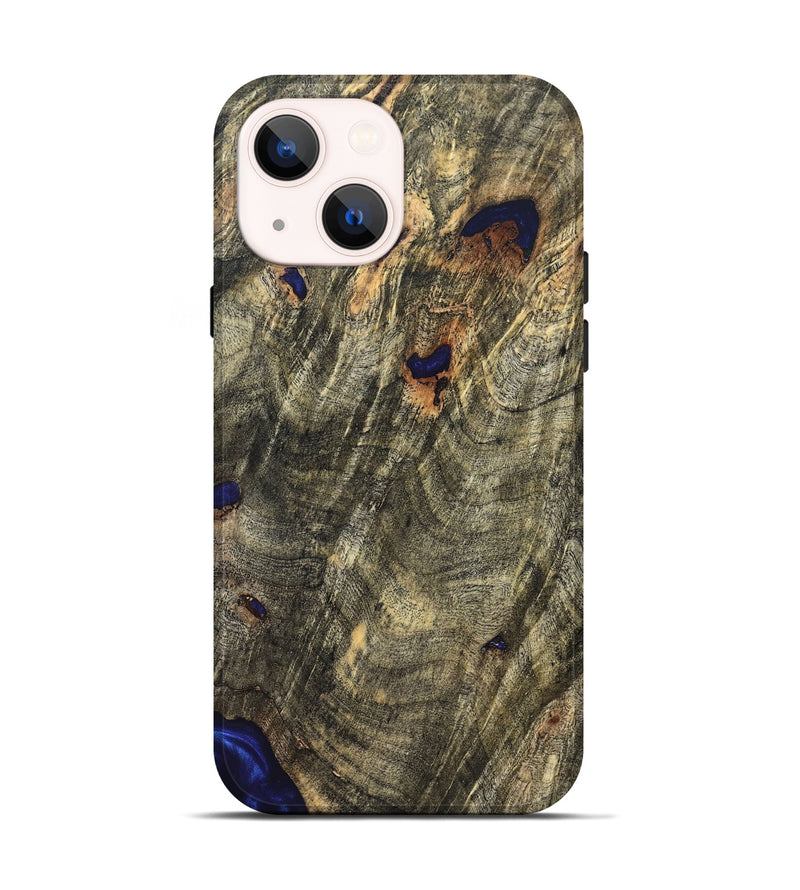 iPhone 14 Wood Live Edge Phone Case - Kim (Solid Wood, 826318)