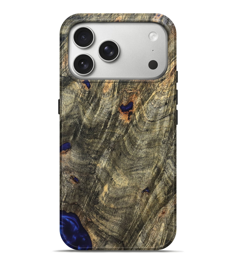 iPhone 17 Pro Max Wood Live Edge Phone Case - Kim (Solid Wood, 826318)