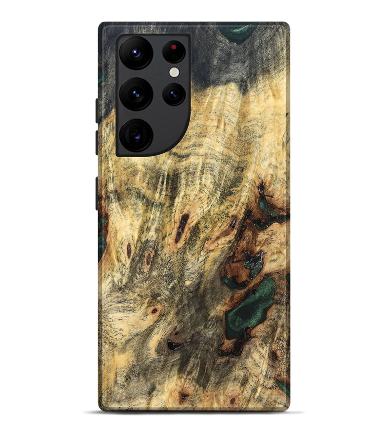 Galaxy S22 Ultra Wood Live Edge Phone Case - Casimer (Solid Wood, 826319)