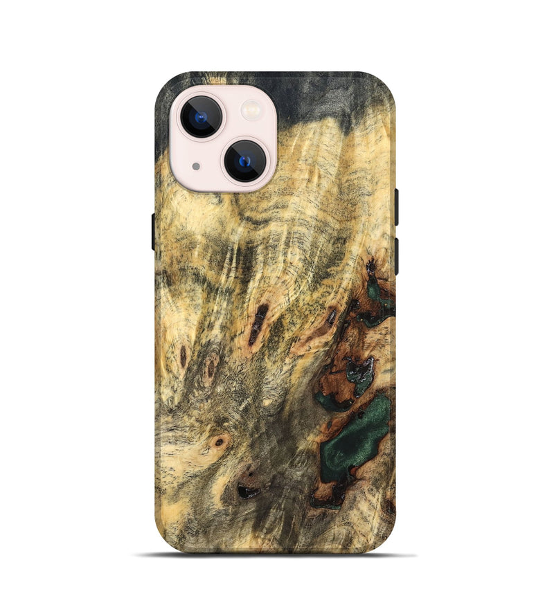 iPhone 13 mini Wood Live Edge Phone Case - Casimer (Solid Wood, 826319)