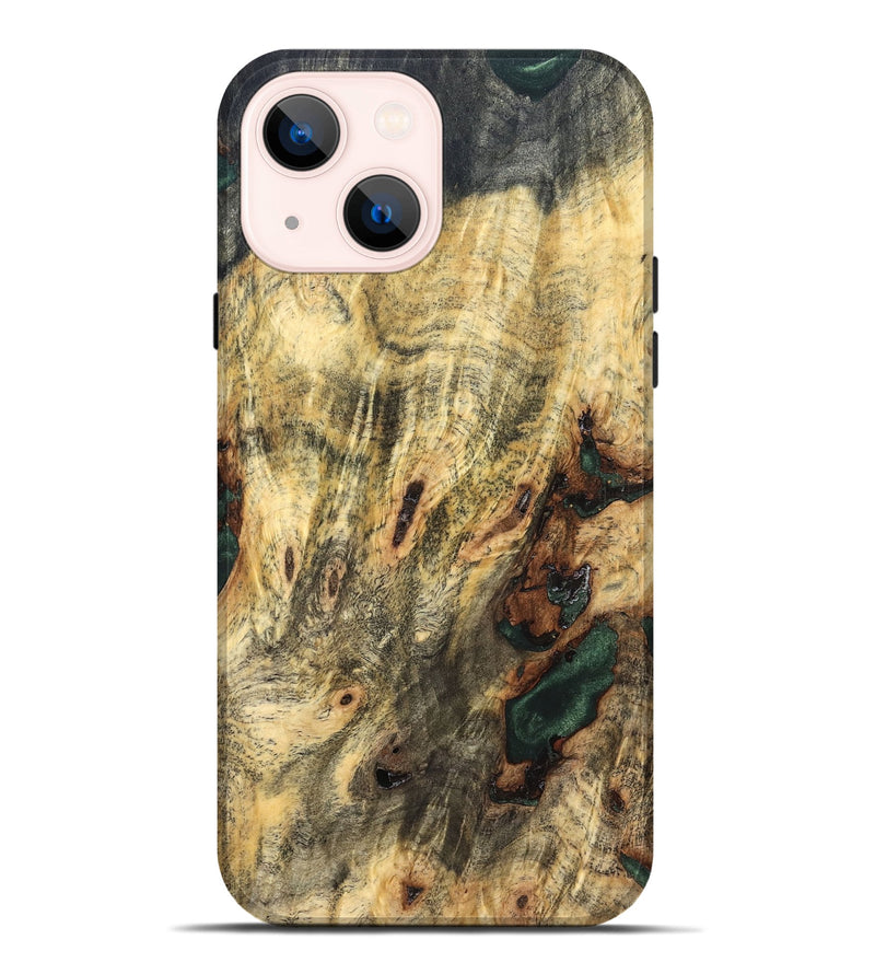iPhone 14 Plus Wood Live Edge Phone Case - Casimer (Solid Wood, 826319)