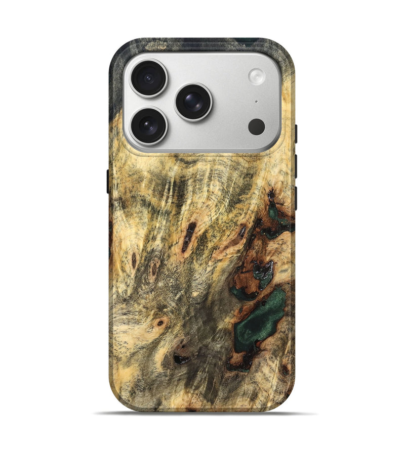 iPhone 17 Pro Wood Live Edge Phone Case - Casimer (Solid Wood, 826319)