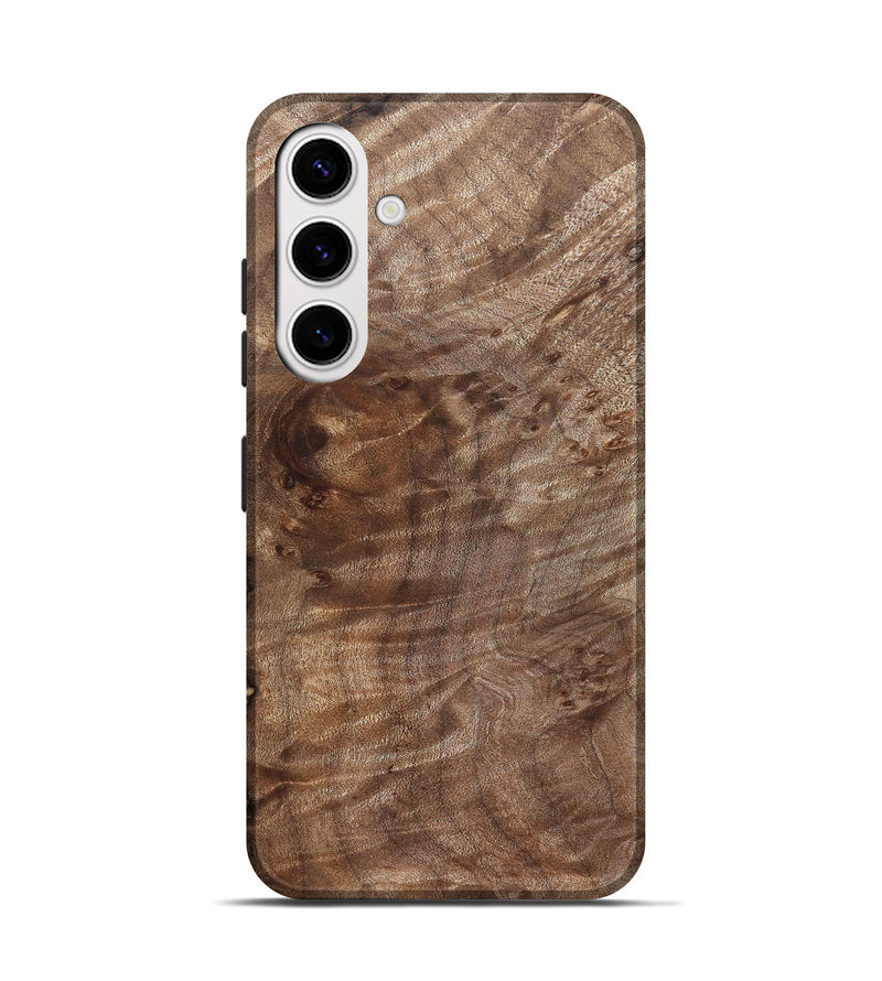 Galaxy S25 Wood Live Edge Phone Case - Sherita (Solid Wood, 826320)