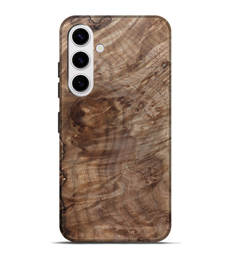 Galaxy S25 Plus Wood Live Edge Phone Case - Sherita (Solid Wood, 826320)