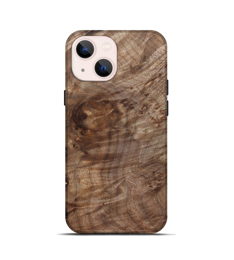 iPhone 13 mini Wood Live Edge Phone Case - Sherita (Solid Wood, 826320)
