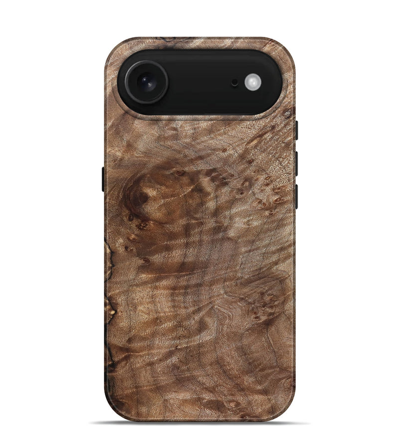 iPhone 17 Air Wood Live Edge Phone Case - Sherita (Solid Wood, 826320)