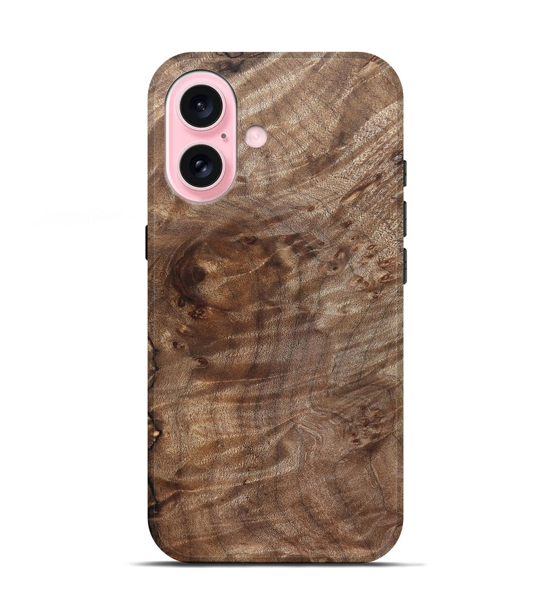 iPhone 17 Wood Live Edge Phone Case - Sherita (Solid Wood, 826320)