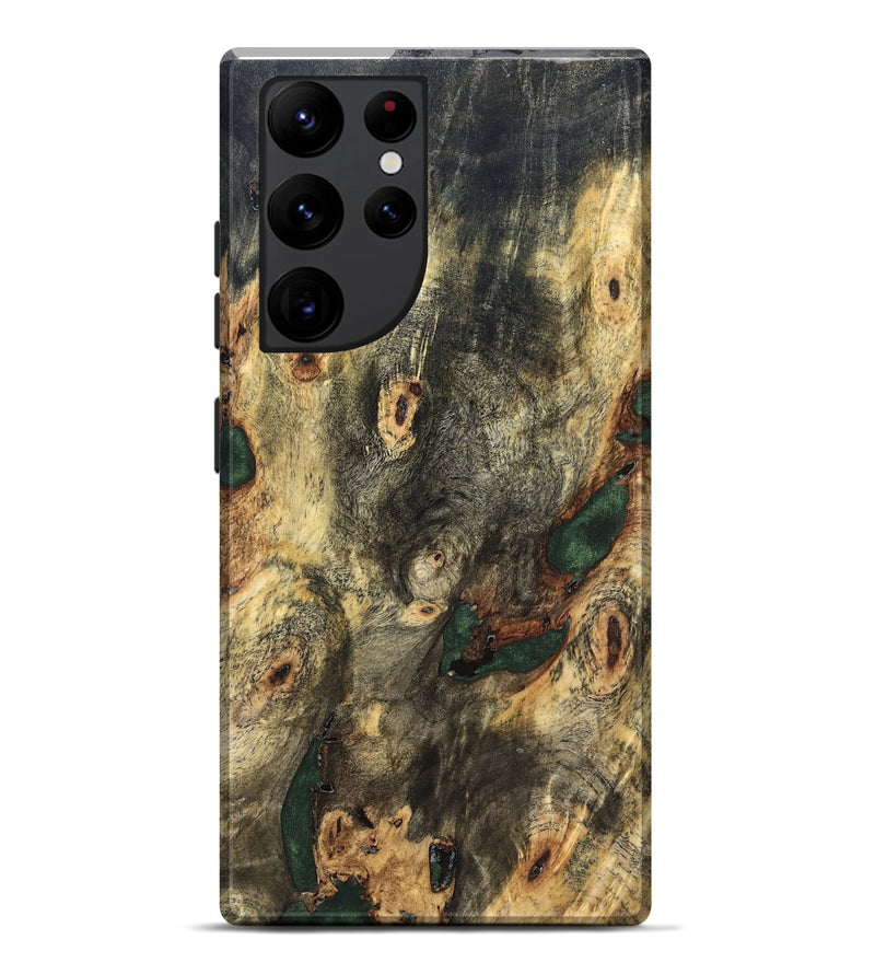 Galaxy S22 Ultra Wood Live Edge Phone Case - Lilah (Solid Wood, 826321)