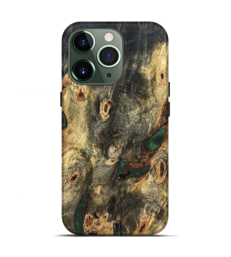 iPhone 13 Pro Wood Live Edge Phone Case - Lilah (Solid Wood, 826321)