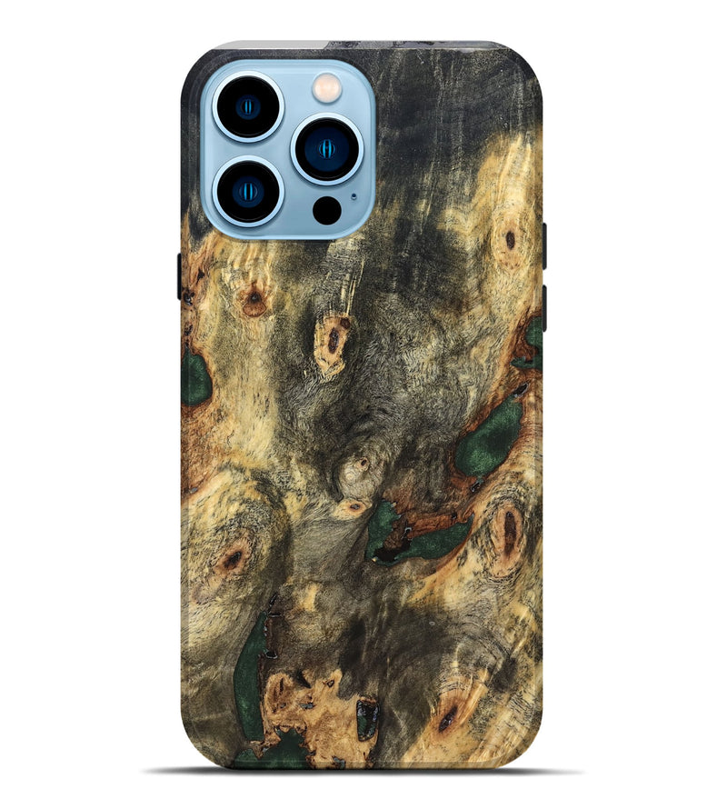 iPhone 14 Pro Max Wood Live Edge Phone Case - Lilah (Solid Wood, 826321)