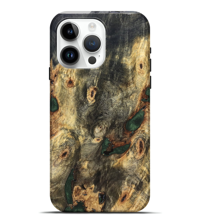 iPhone 15 Pro Max Wood Live Edge Phone Case - Lilah (Solid Wood, 826321)