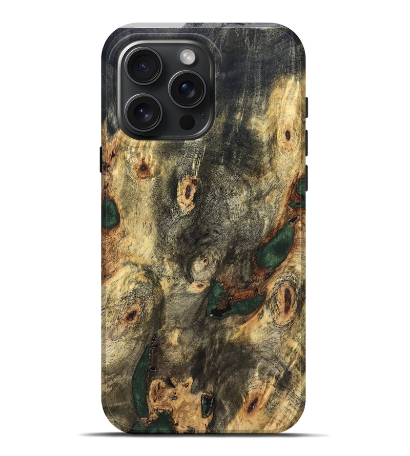 iPhone 16 Pro Max Wood Live Edge Phone Case - Lilah (Solid Wood, 826321)