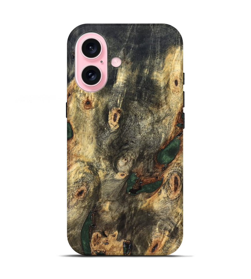 iPhone 17 Wood Live Edge Phone Case - Lilah (Solid Wood, 826321)