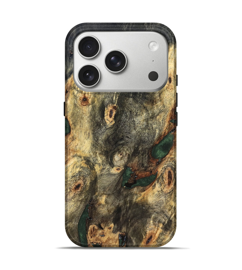 iPhone 17 Pro Wood Live Edge Phone Case - Lilah (Solid Wood, 826321)