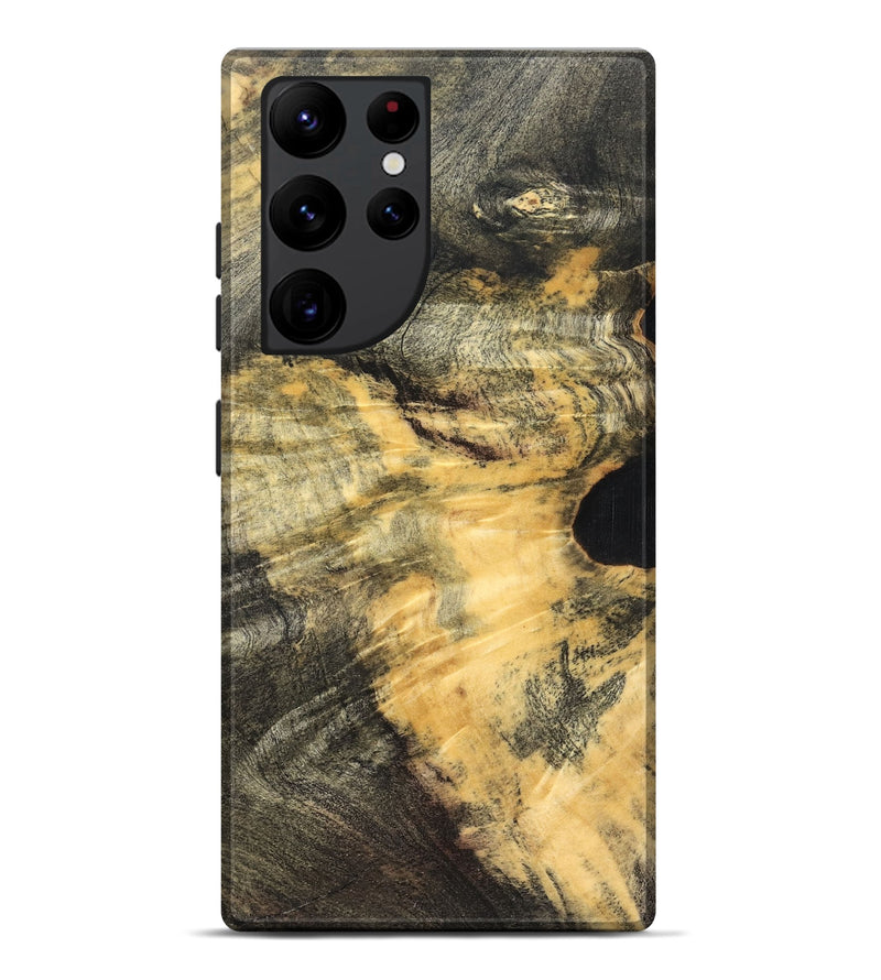 Galaxy S22 Ultra Wood Live Edge Phone Case - Sylas (Solid Wood, 826322)