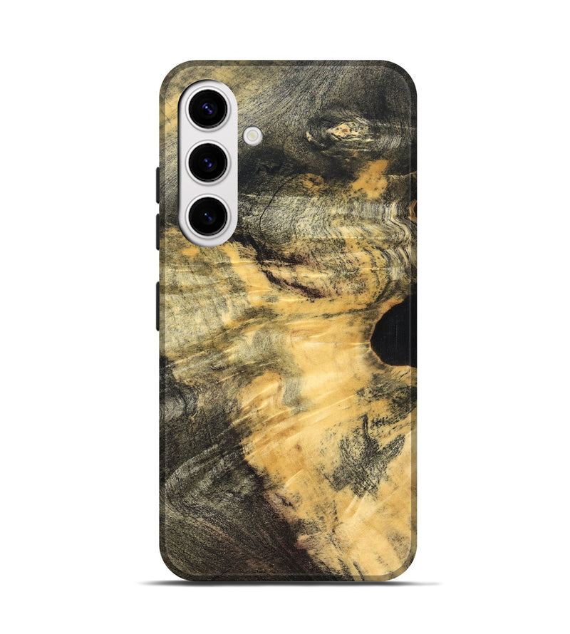 Galaxy S25 Wood Live Edge Phone Case - Sylas (Solid Wood, 826322)