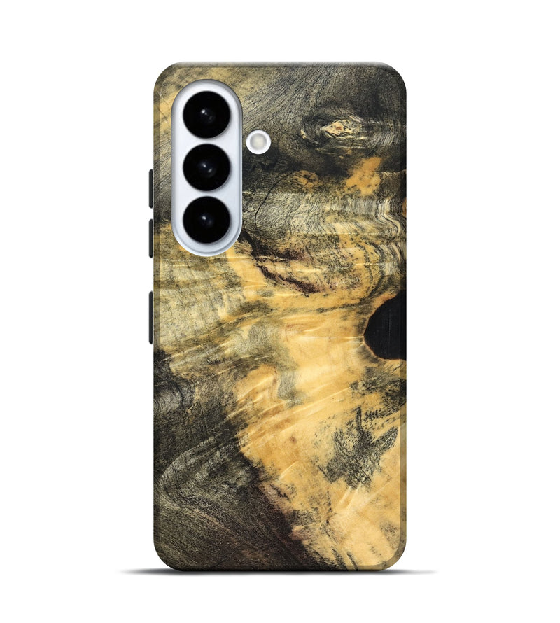 Galaxy S26 Wood Live Edge Phone Case - Sylas (Solid Wood, 826322)