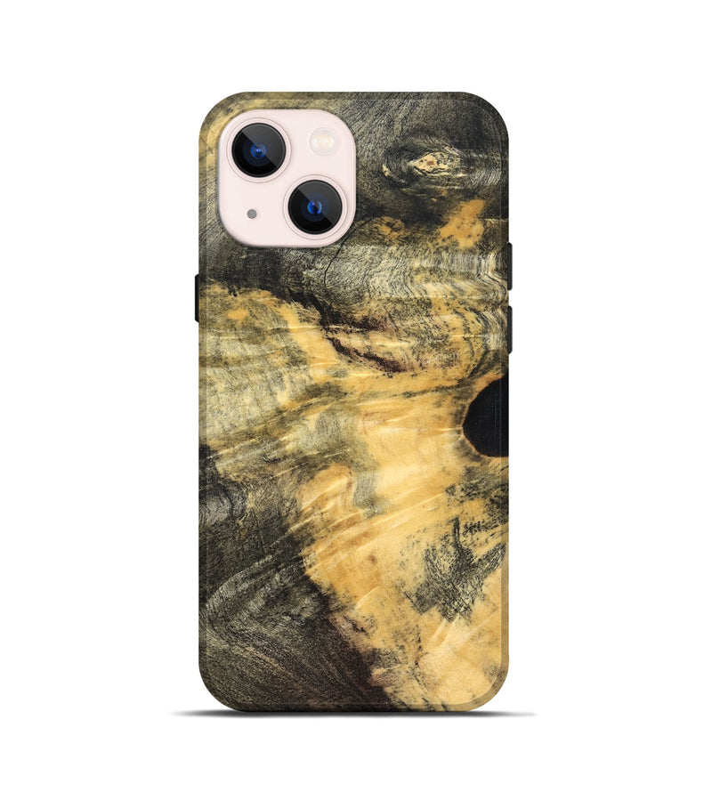 iPhone 13 mini Wood Live Edge Phone Case - Sylas (Solid Wood, 826322)