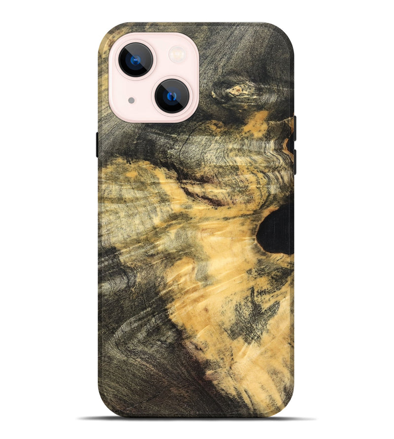 iPhone 14 Plus Wood Live Edge Phone Case - Sylas (Solid Wood, 826322)