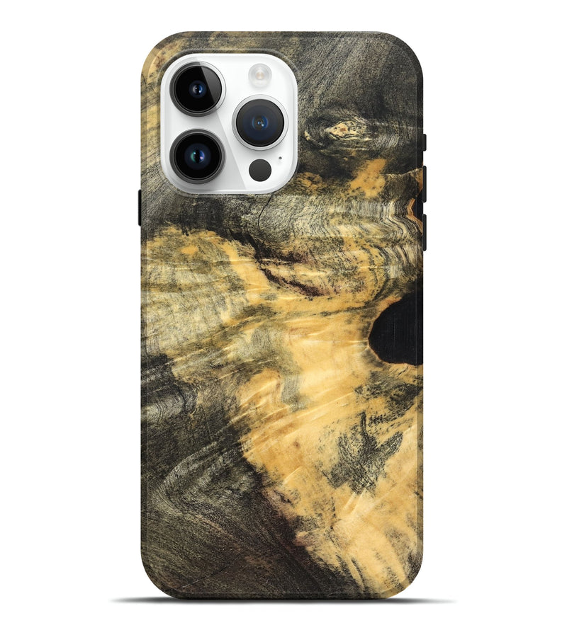 iPhone 15 Pro Max Wood Live Edge Phone Case - Sylas (Solid Wood, 826322)