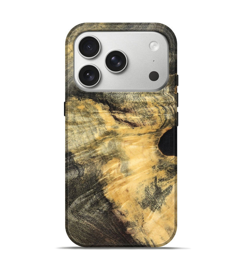 iPhone 17 Pro Wood Live Edge Phone Case - Sylas (Solid Wood, 826322)